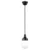 100851 DRUPPEL HANGLAMP ZWART BAKELIET