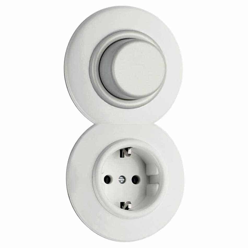 Turbine deelnemer Bekijk het internet Dimmer Led Verlichting 3 - 80W Inbouw Wit Bakeliet • New Bakelite