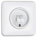 Jung Tipschakelaar - 4011377392007 | Type knop: Duwen, Tuimelschakelaar