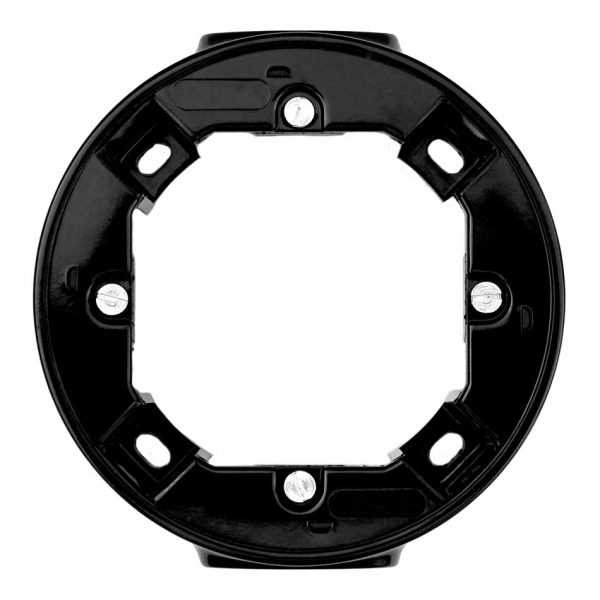 NB184620 Opbouwrand rond zwart Bakeliet